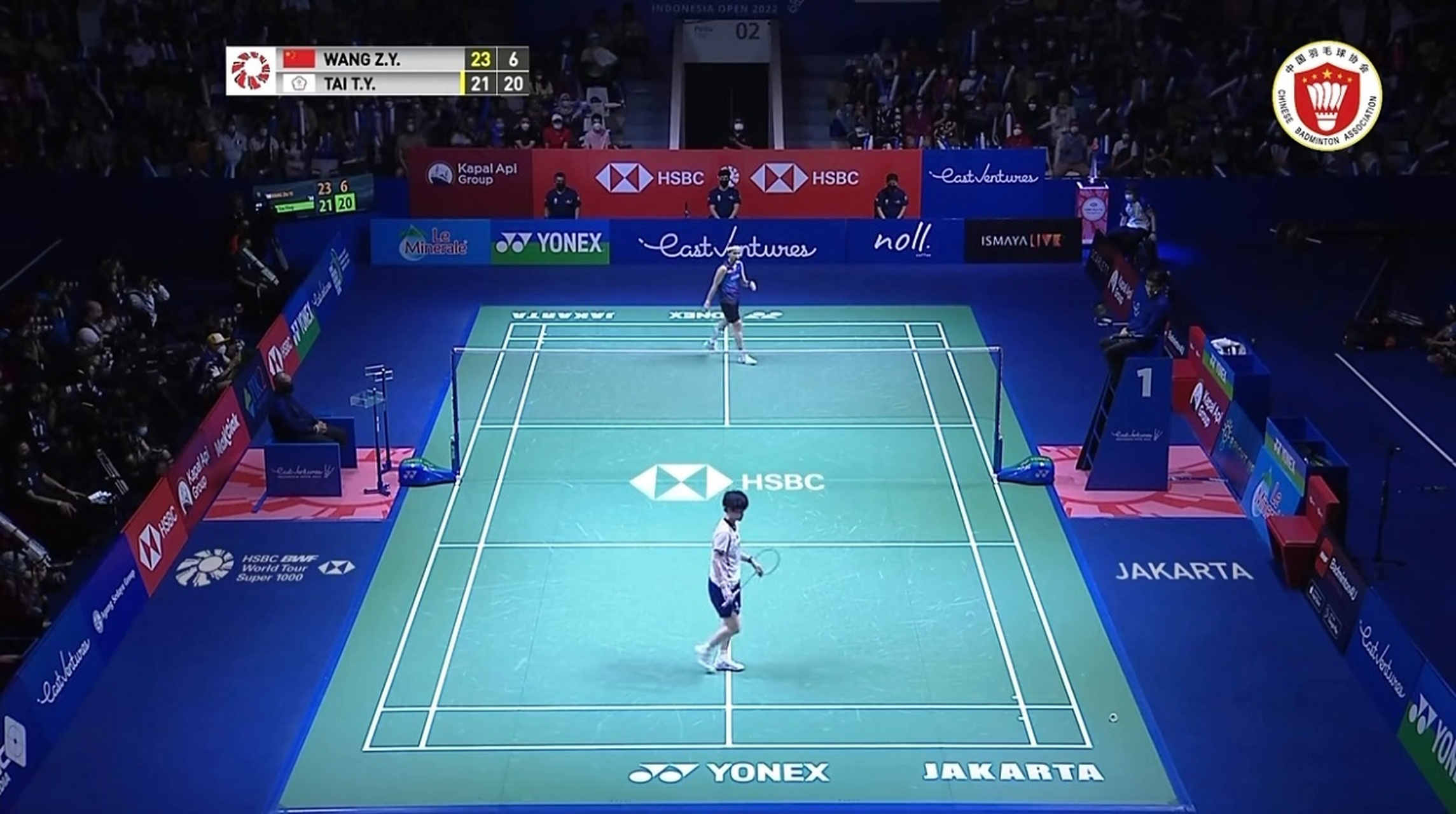 印尼队翻盘泰国队，戴资颖统治全场的简单介绍