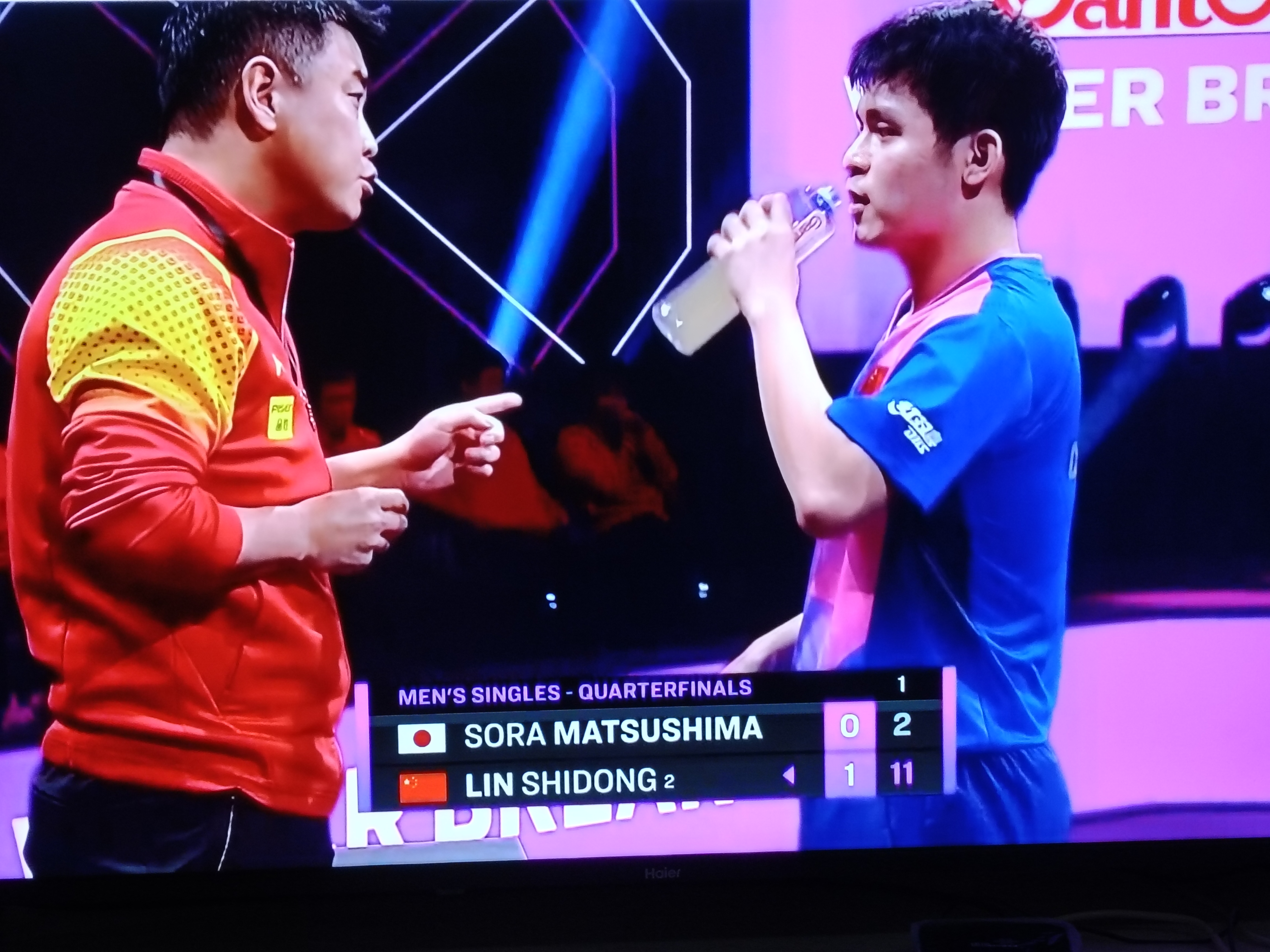 瑞典乒乓球队绝杀波兰乒乓球队，王皓送出助攻