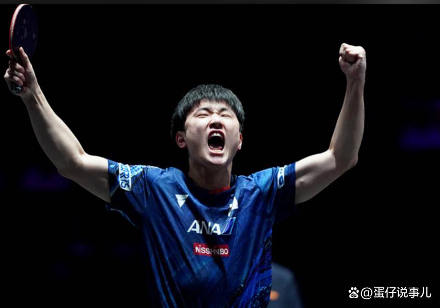 包含英国乒乓球队逆转日本乒乓球队，张本智和高光表现的词条
